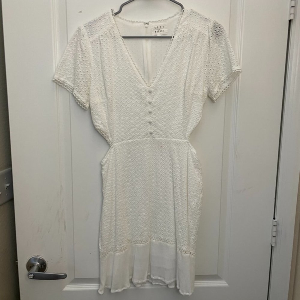 Lost and Wander white dress